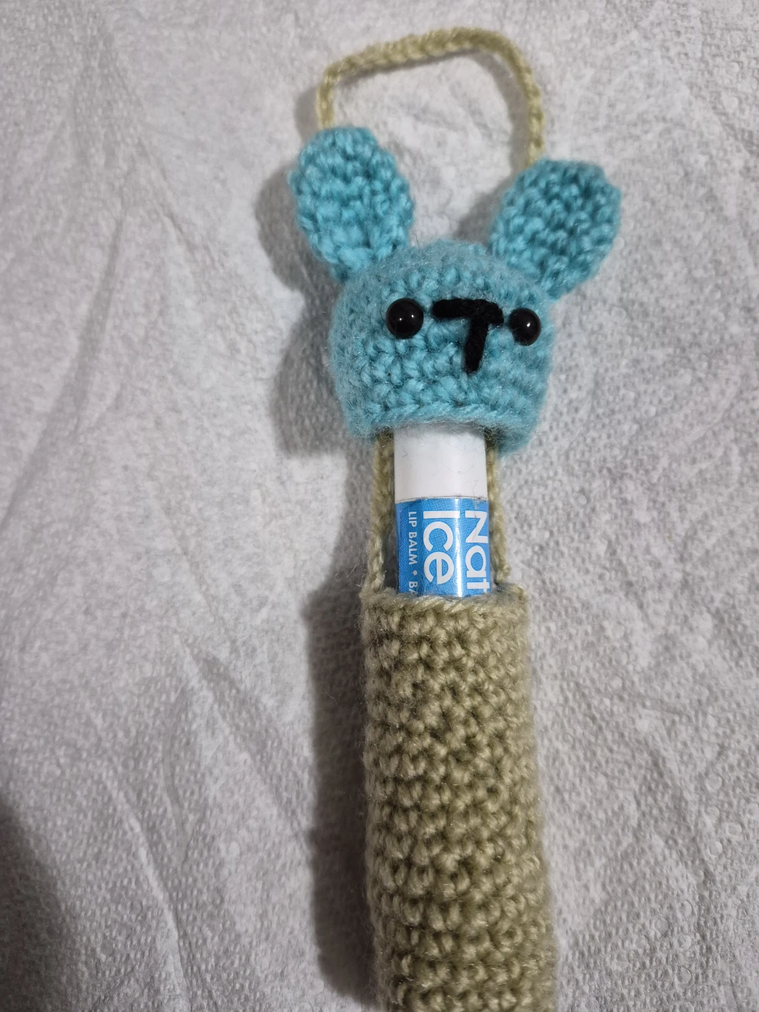 Handmade Crochet Lip Balm Holder - photo 3