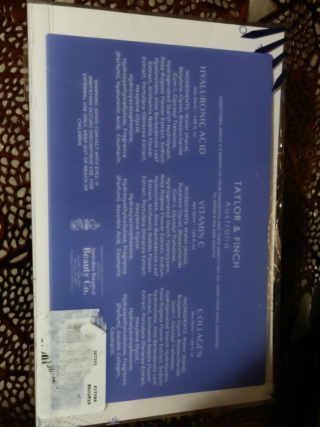 Taylor & Finch Winter care  Heroes Hydrating Face Serum Set - photo 3