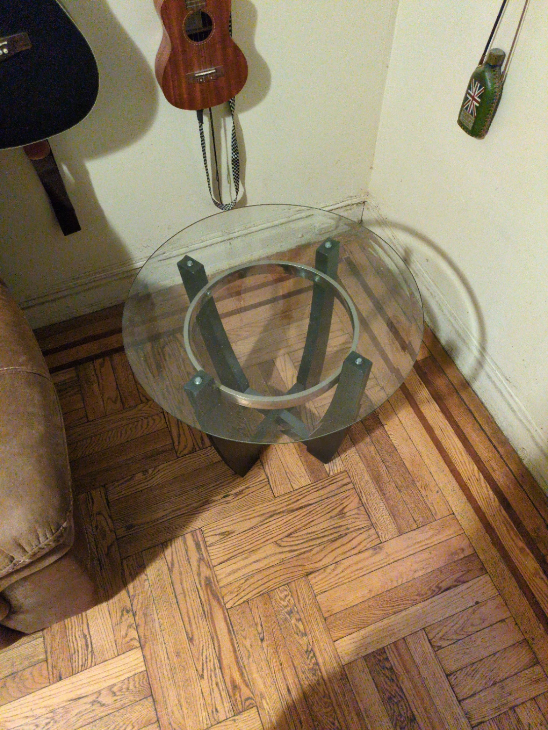 Glass Top Coffee Table - photo 2
