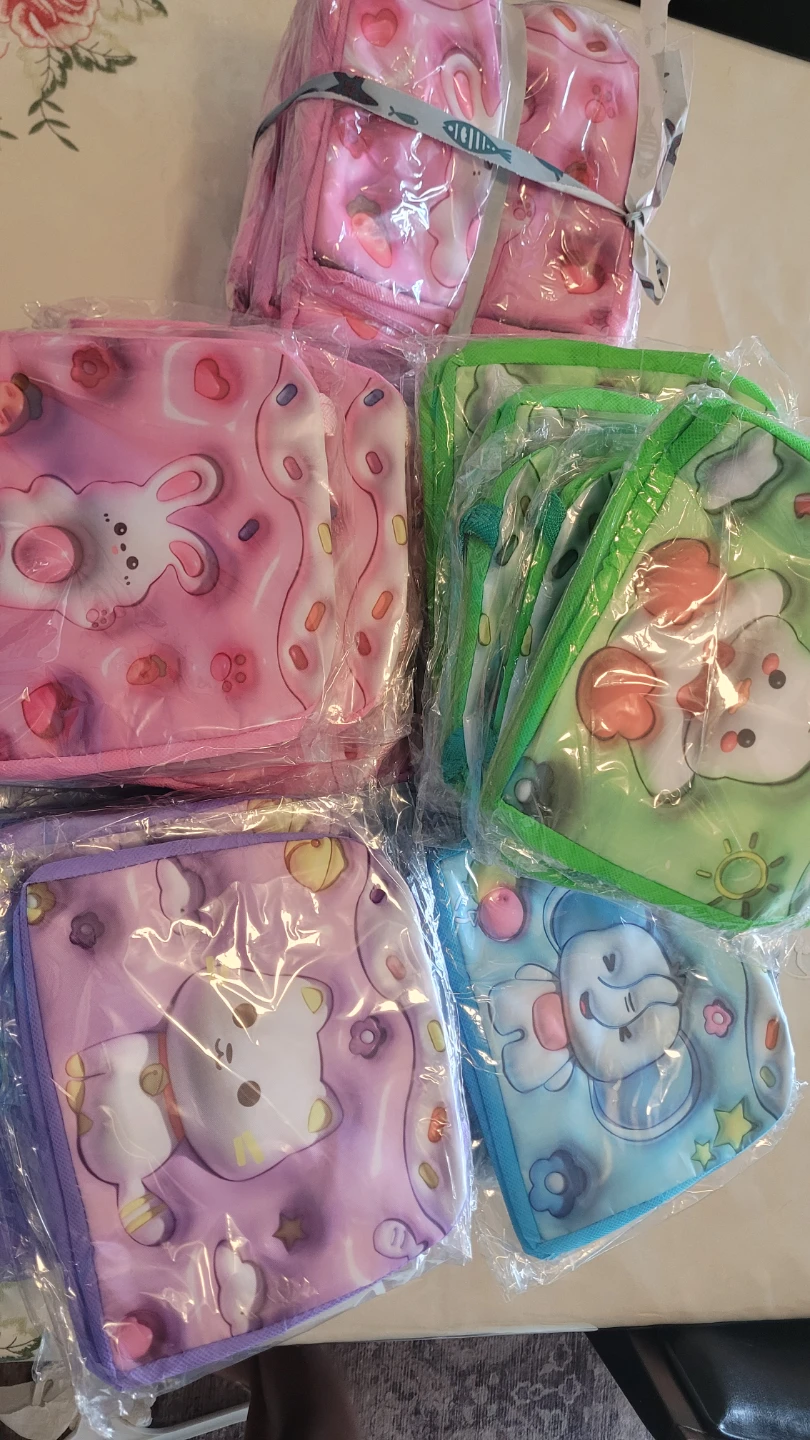 Cute Cartoon Lunch Bag - Bunny, Duck, Elephant, Cat Designs