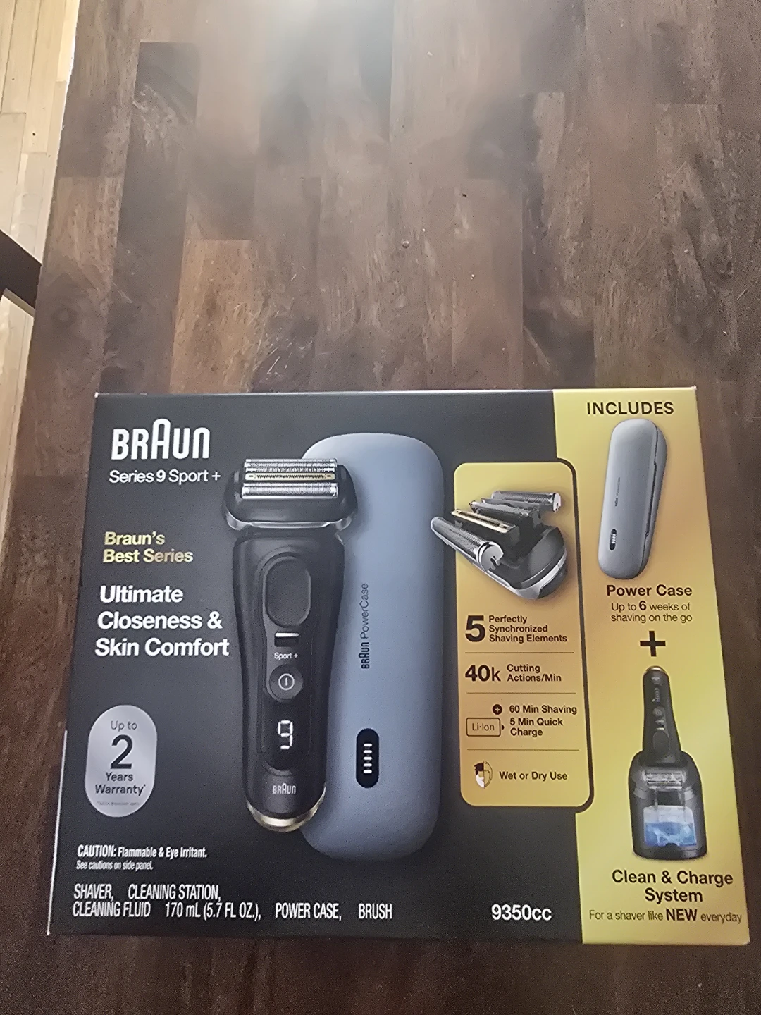 Braun Series 9 Sport+ Electric Shaver