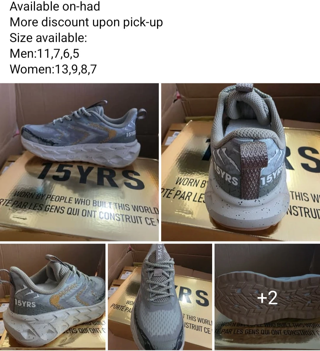 15YRS Running Shoes