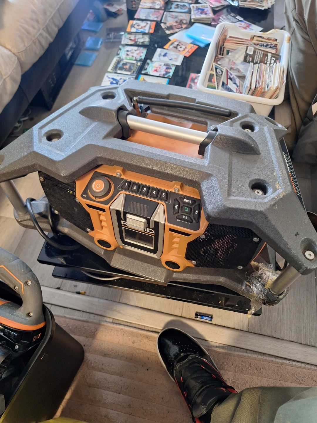 RIDGID Portable Jobsite Radio