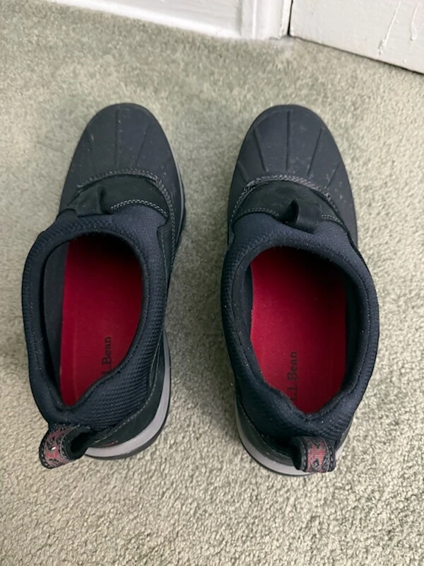 L.L.Bean Storm Chaser Slip-On Shoes - Black - Women's Size 10 - photo 2
