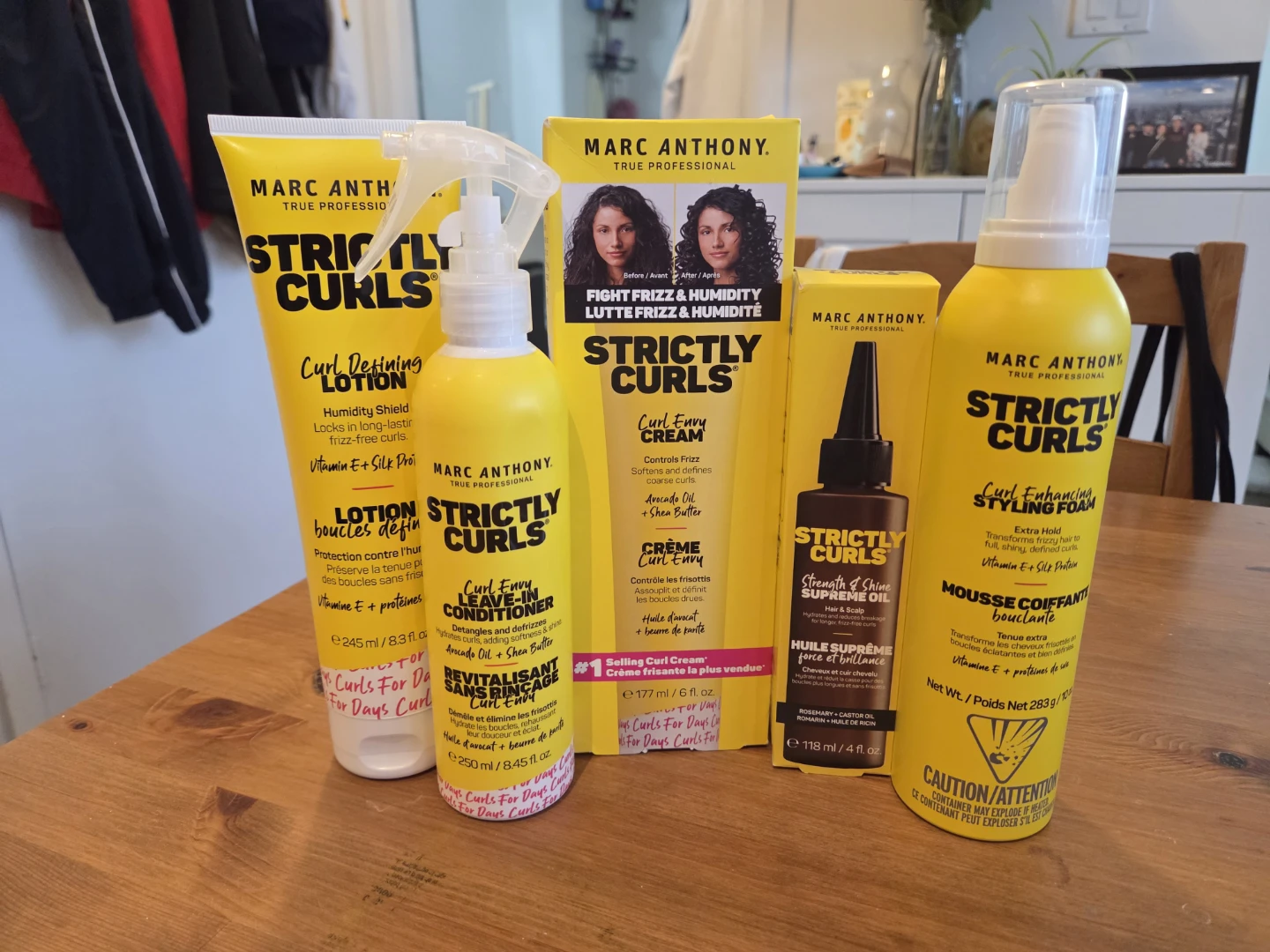 BRAND NEW Marc Anthony Strictly Curls Hair Care Set