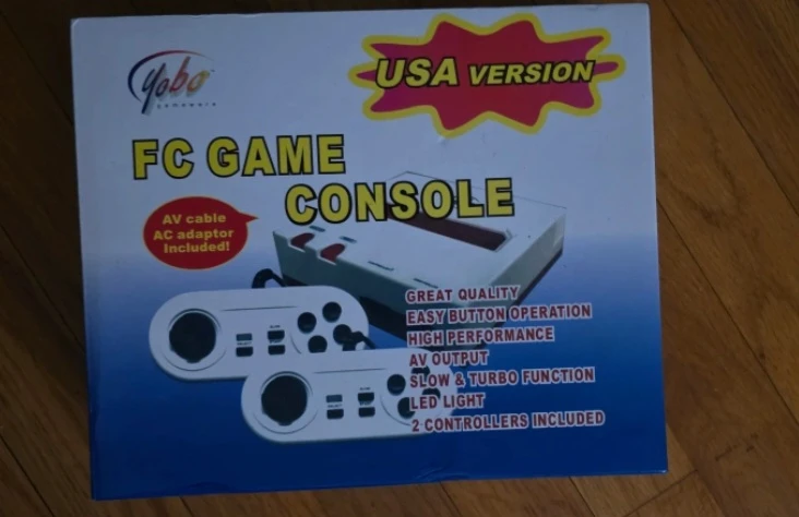 Yobo FC Game Console USA Version with 2 Controllers