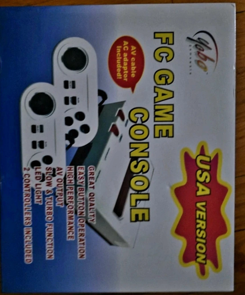 Yobo FC Game Console USA Version with 2 Controllers - photo 3