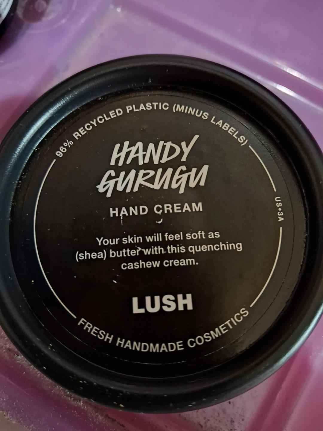 LUSH Handy Gurugu Hand Cream - 100g - photo 3