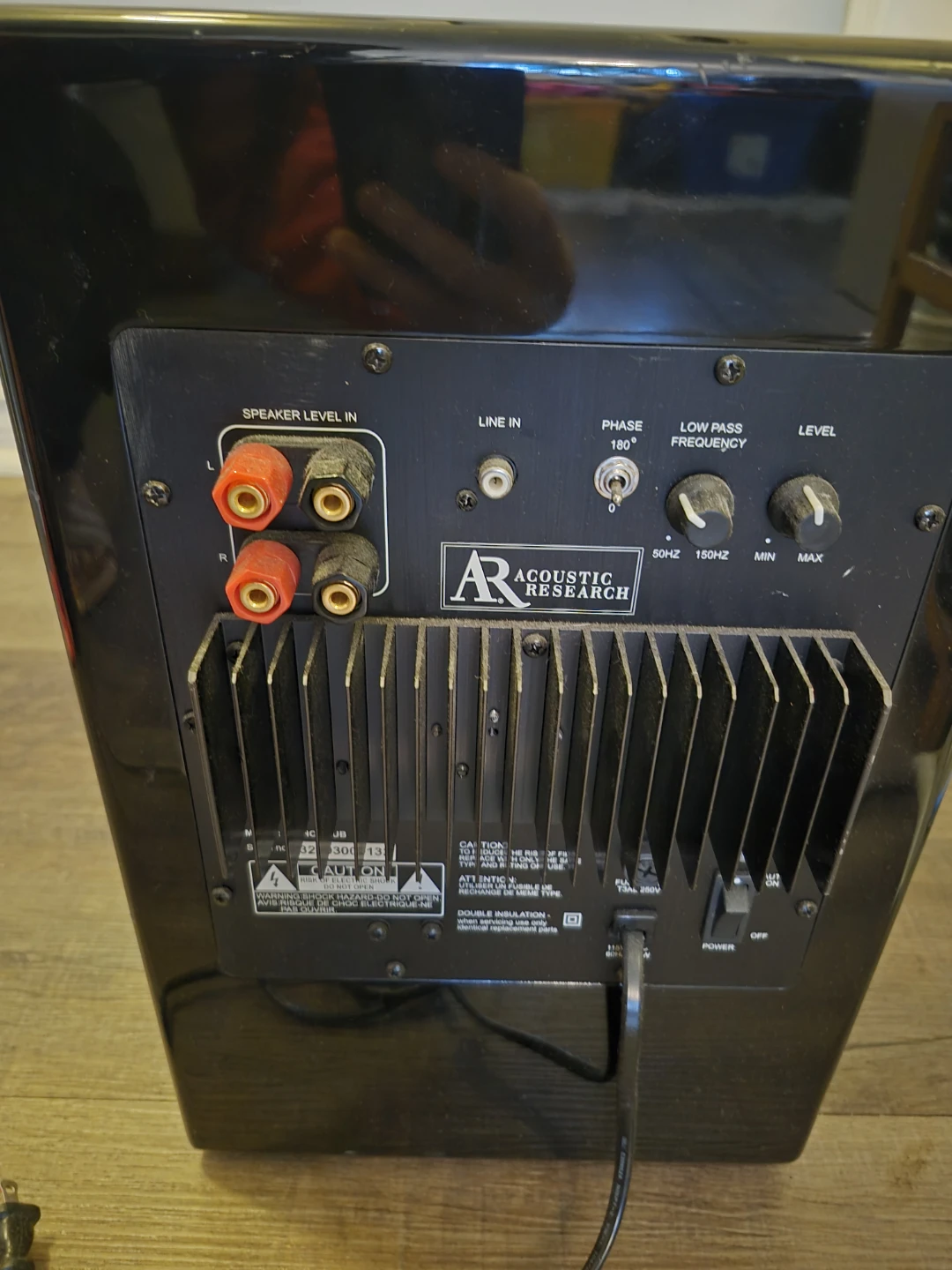 Acoustic Research Powered Subwoofer - photo 4