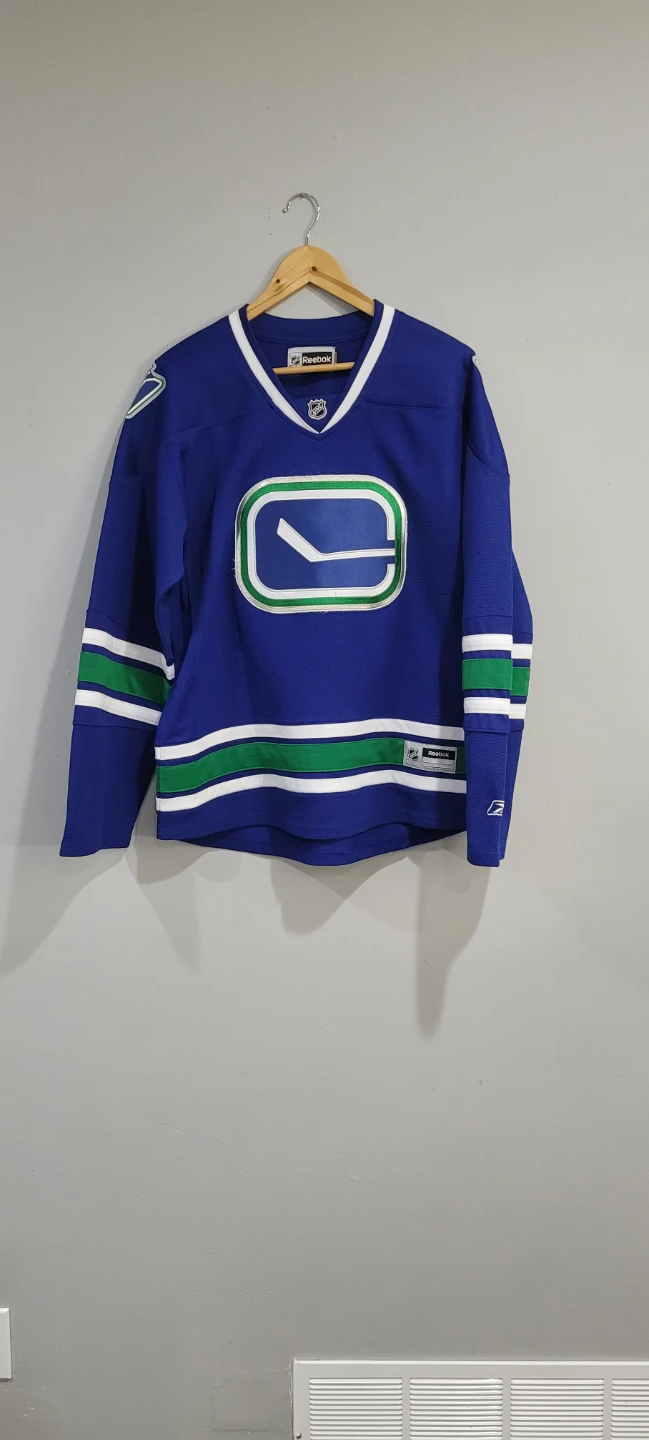 Reebok Vancouver Canucks NHL Hockey Jersey XL