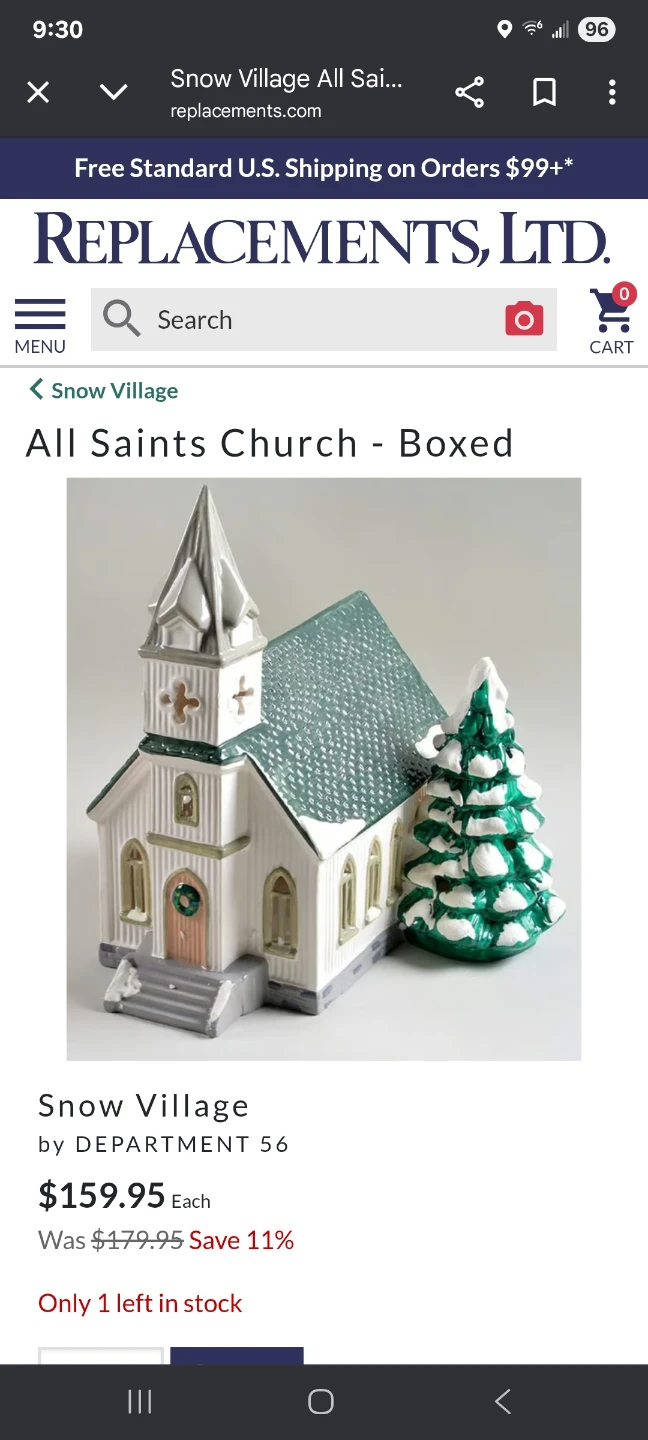 Department 56 Snow Village All Saints Church - photo 4