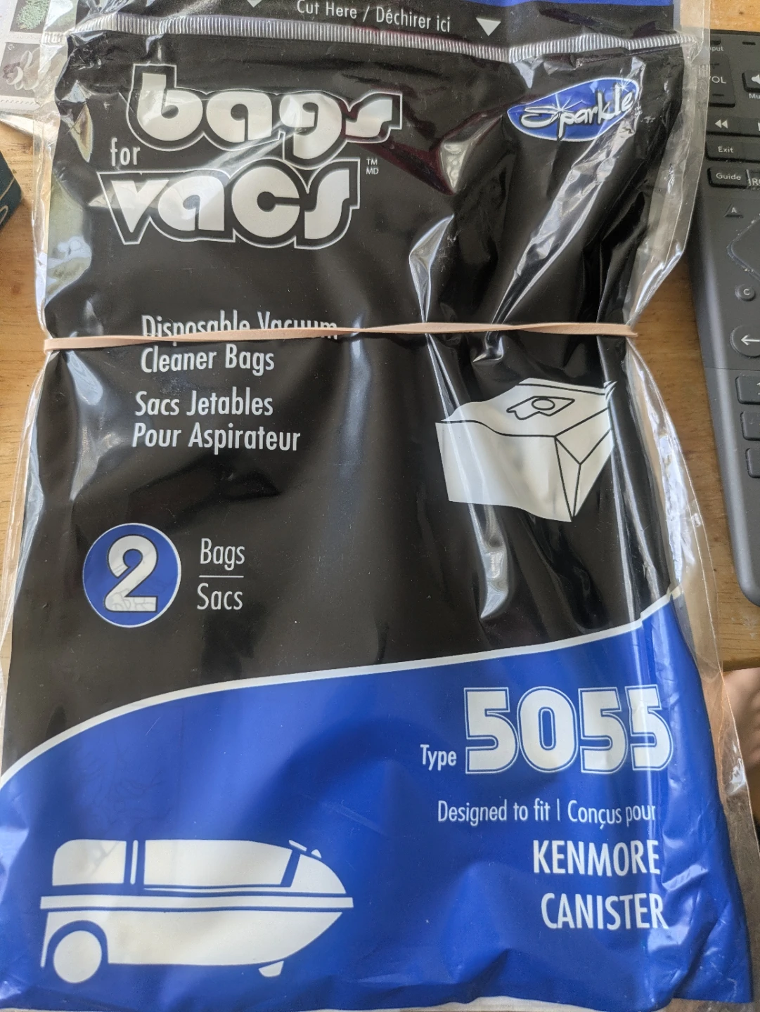 Sparkle Bags for Vacs 5055 Type Vacuum Cleaner Bags