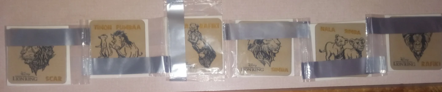 Disney The Lion King Patches Set of (6) 2018 OOP - photo 3