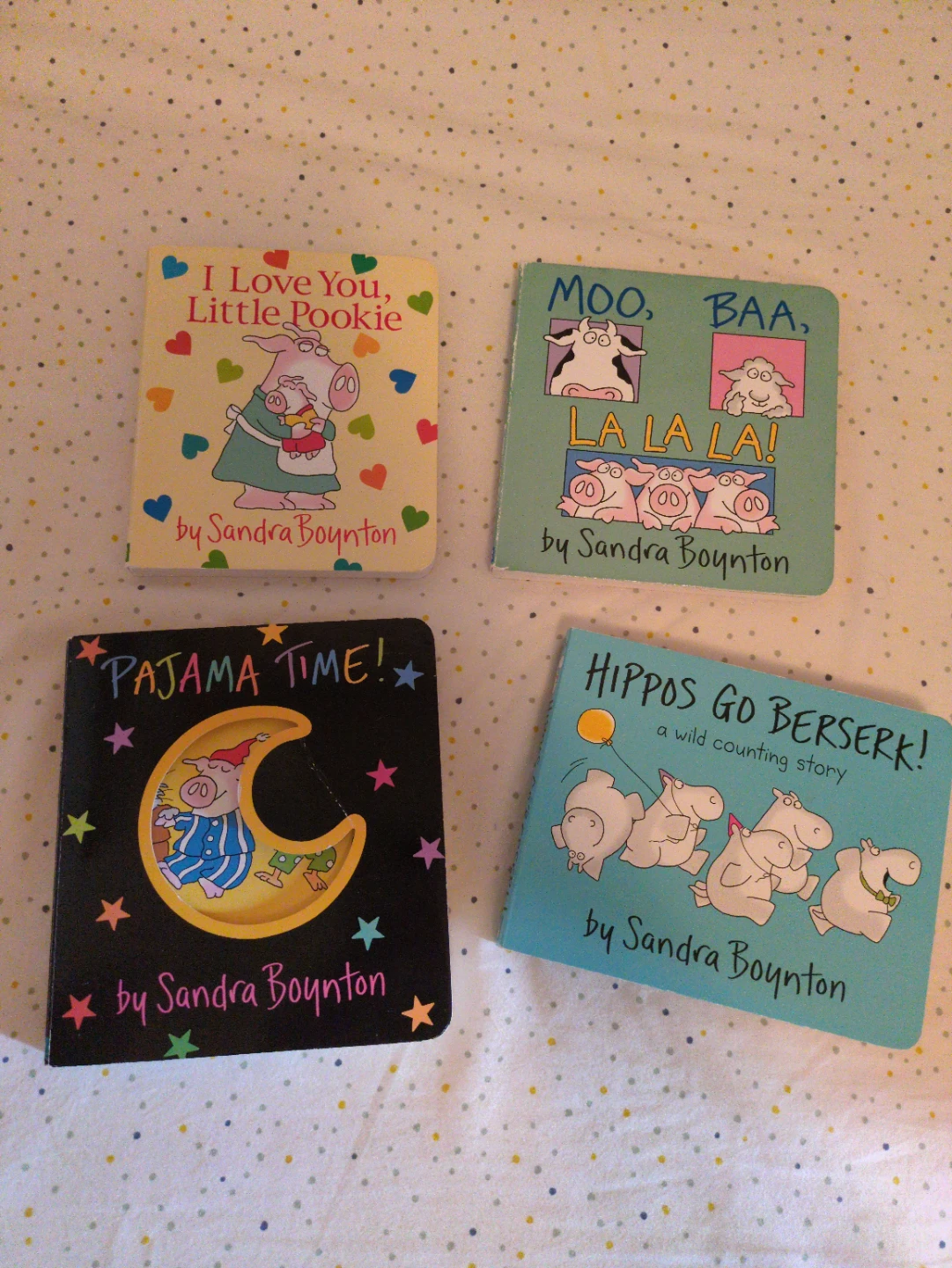 Sandra Boynton Toddler/Baby Board Books Bundle