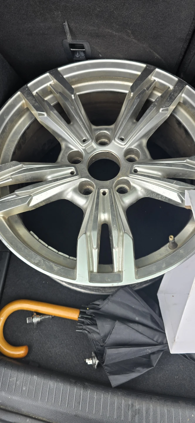 17" Silver Split-Spoke Alloy Rims - Set of 4