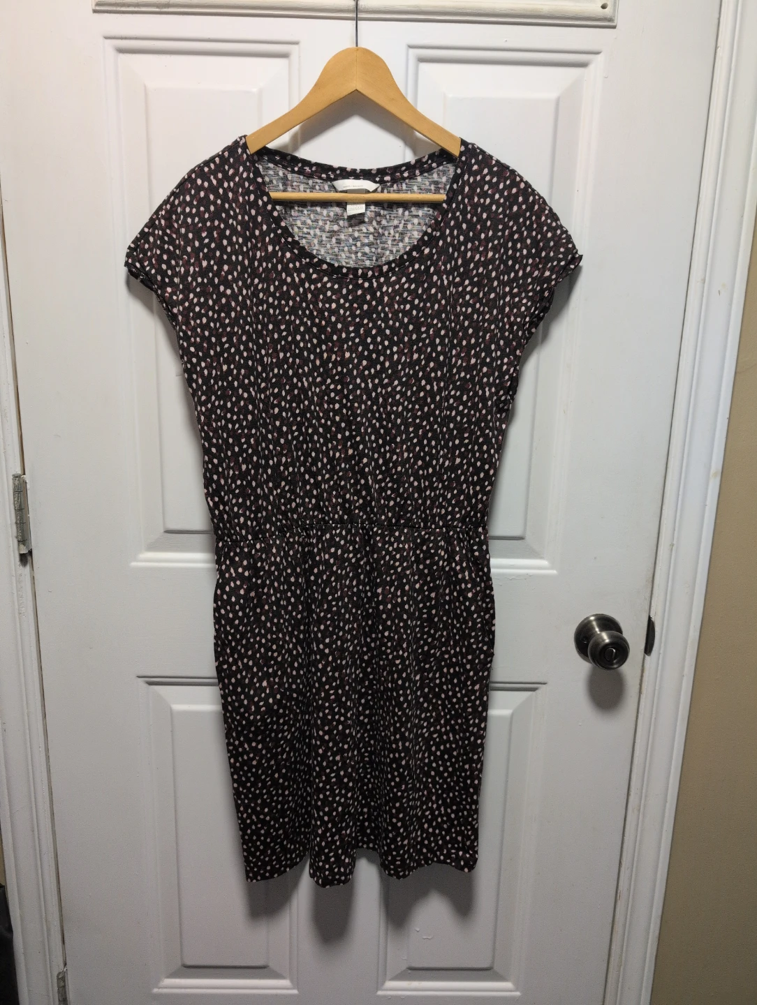Women's Printed Dress with Pockets