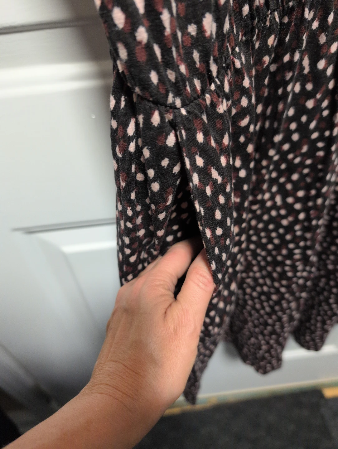 Women's Printed Dress with Pockets - photo 3
