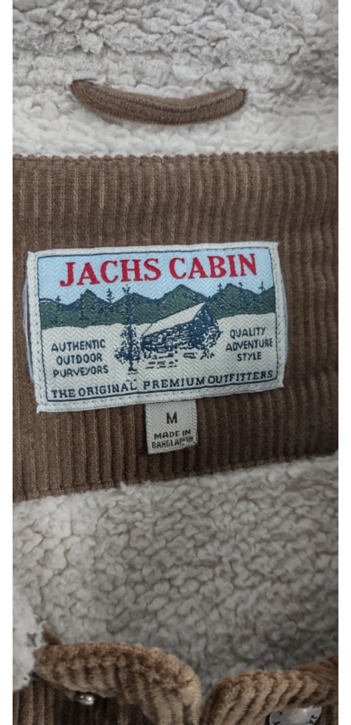 Jachs Cabin Corduroy Sherpa Lined Jacket - photo 2
