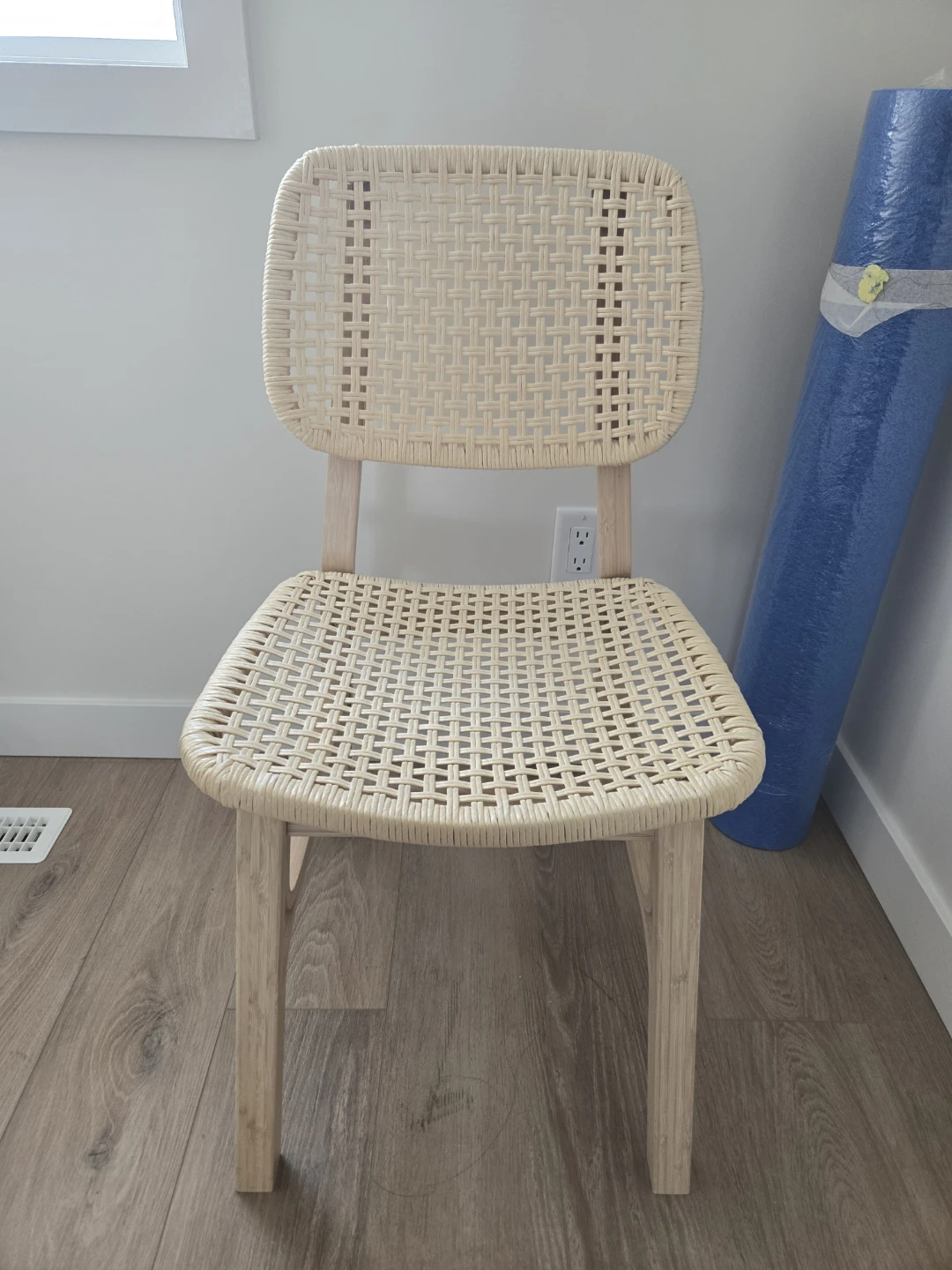 IKEA Bamboo Woven Accent Chair