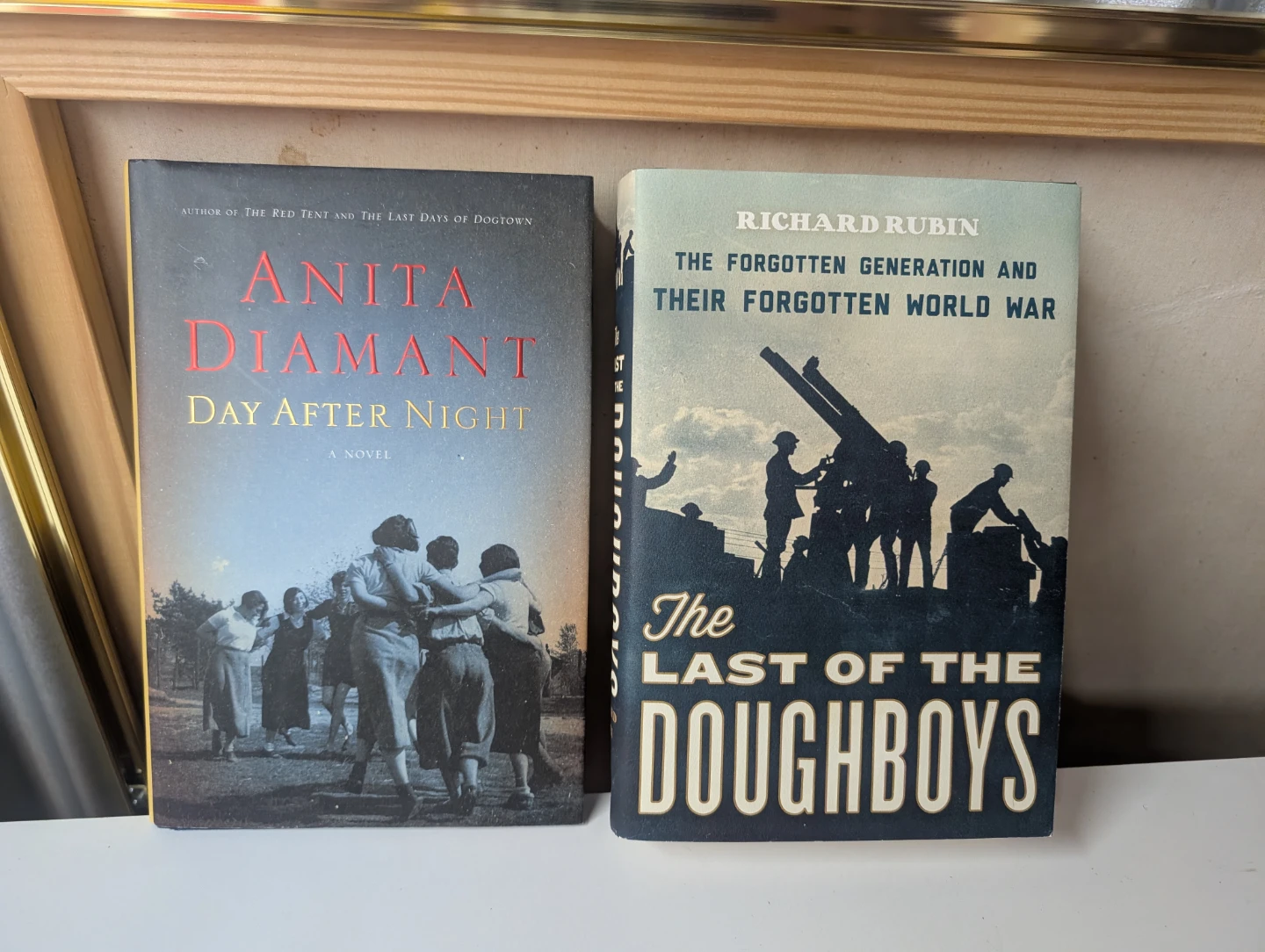Anita Diamant Day After Night &  The Last of the Doughboys