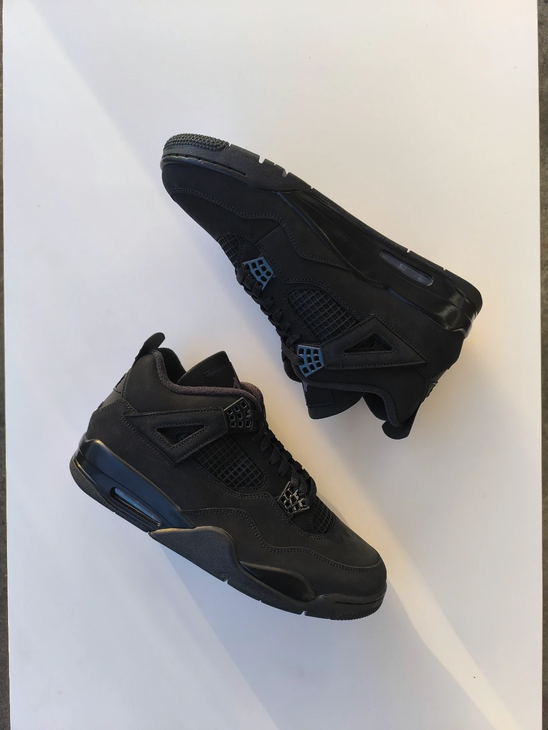 Air Jordan 4 Retro "Black Cat" Mens Shoes