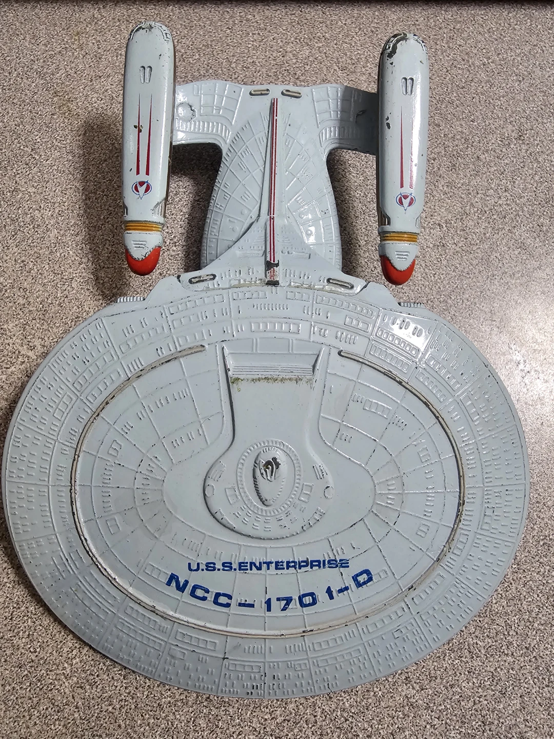 U.S.S. Enterprise NCC-1701-D Toy Starship - photo 3