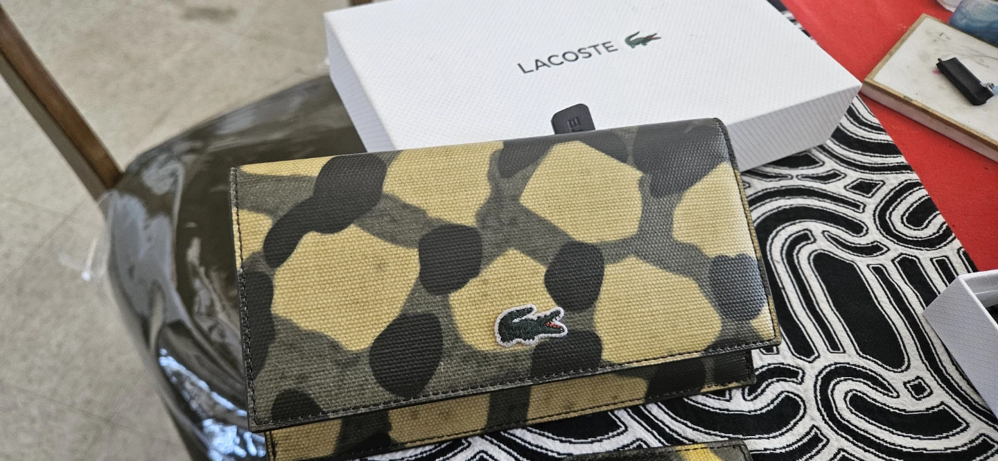 Lacoste Camo Wallet and Card Holder Set - photo 2