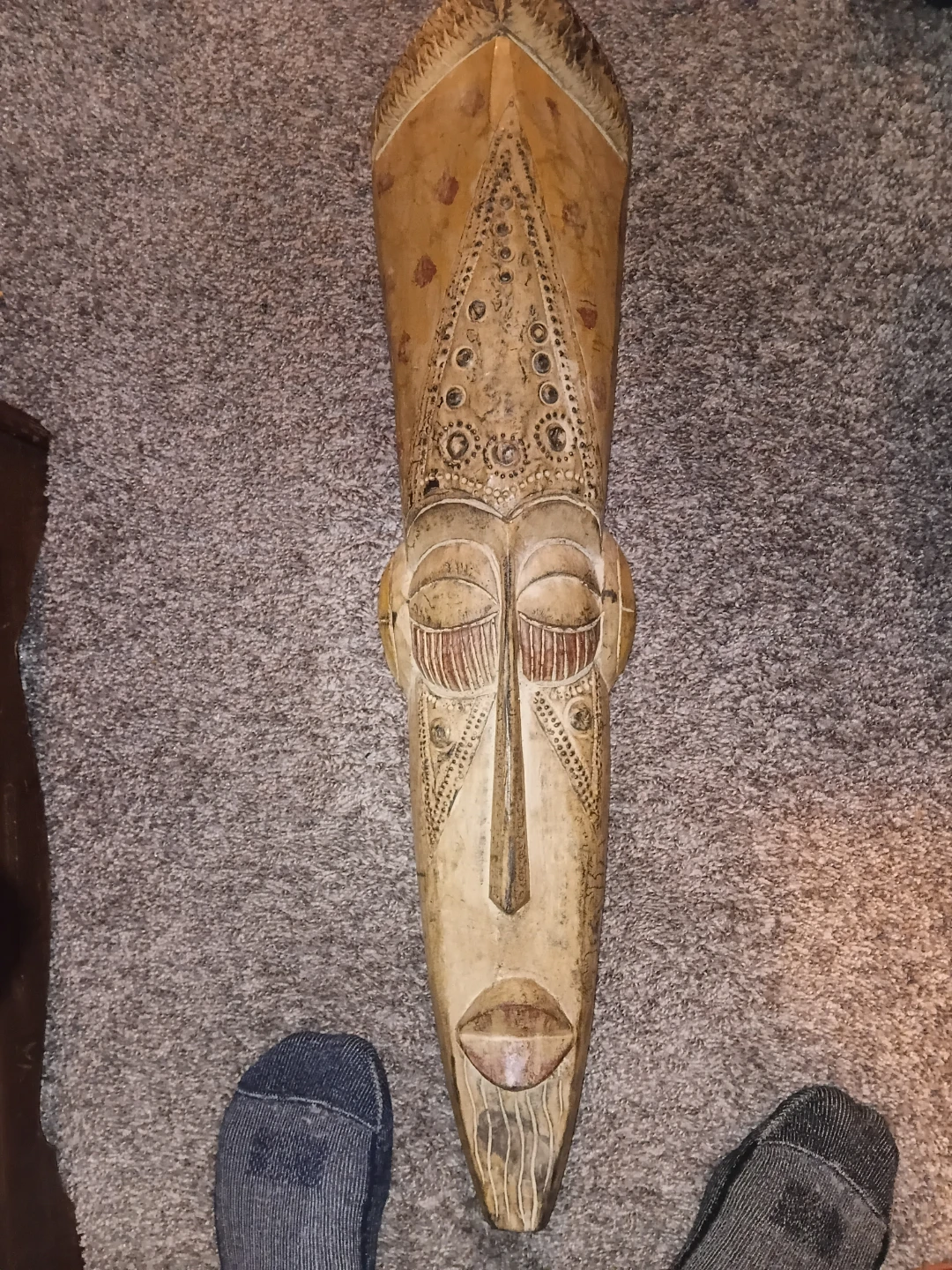 Decorative Wooden Tribal Mask