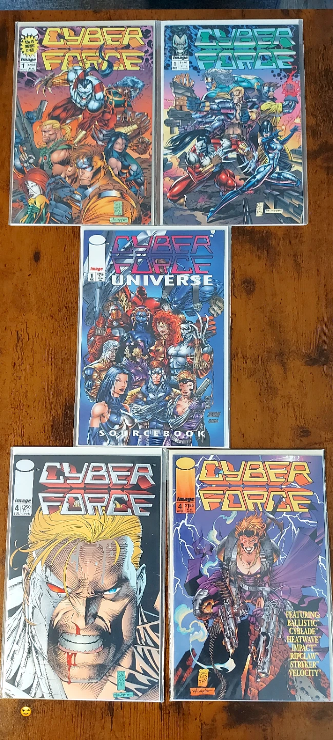 Cyber Force Comic Book Collection