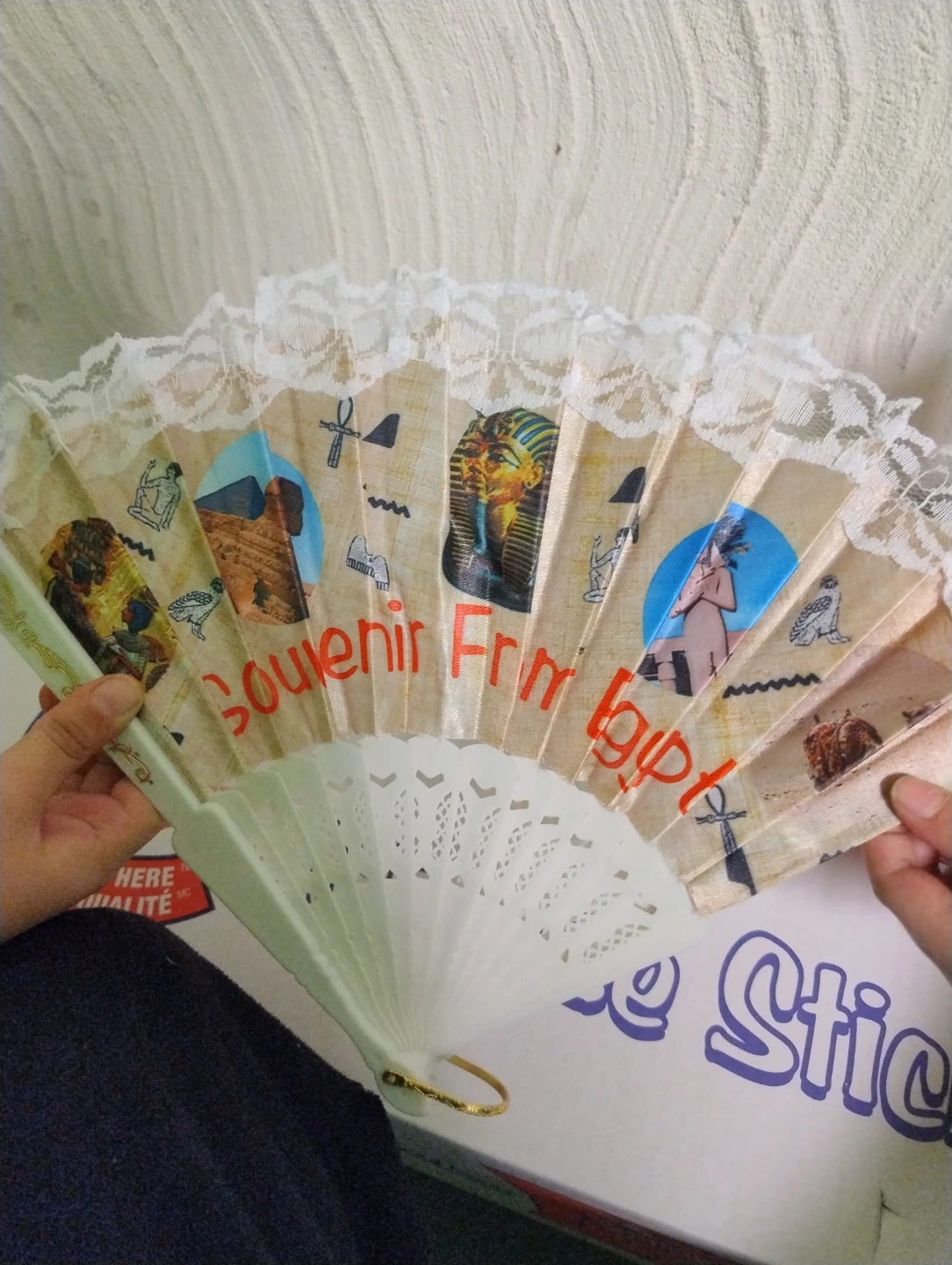 Souvenir Fan from Egypt - photo 2