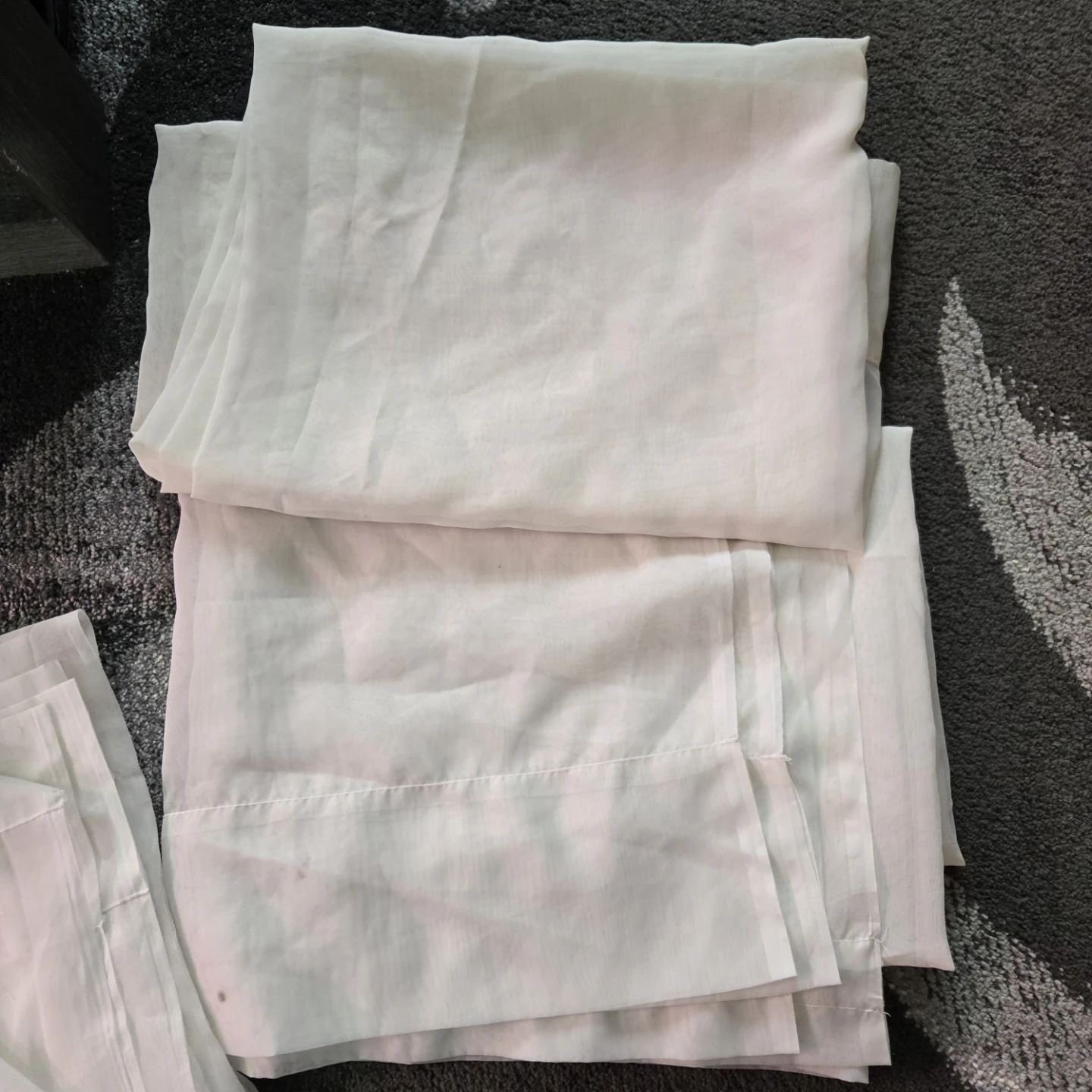White Sheer Curtains