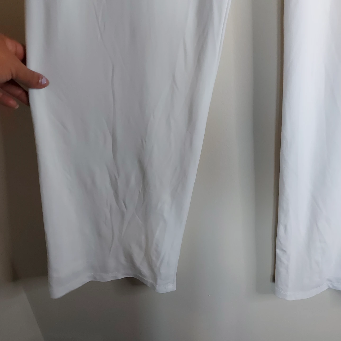 Frank Lyman White Wide Leg Pants Size 8 - photo 2