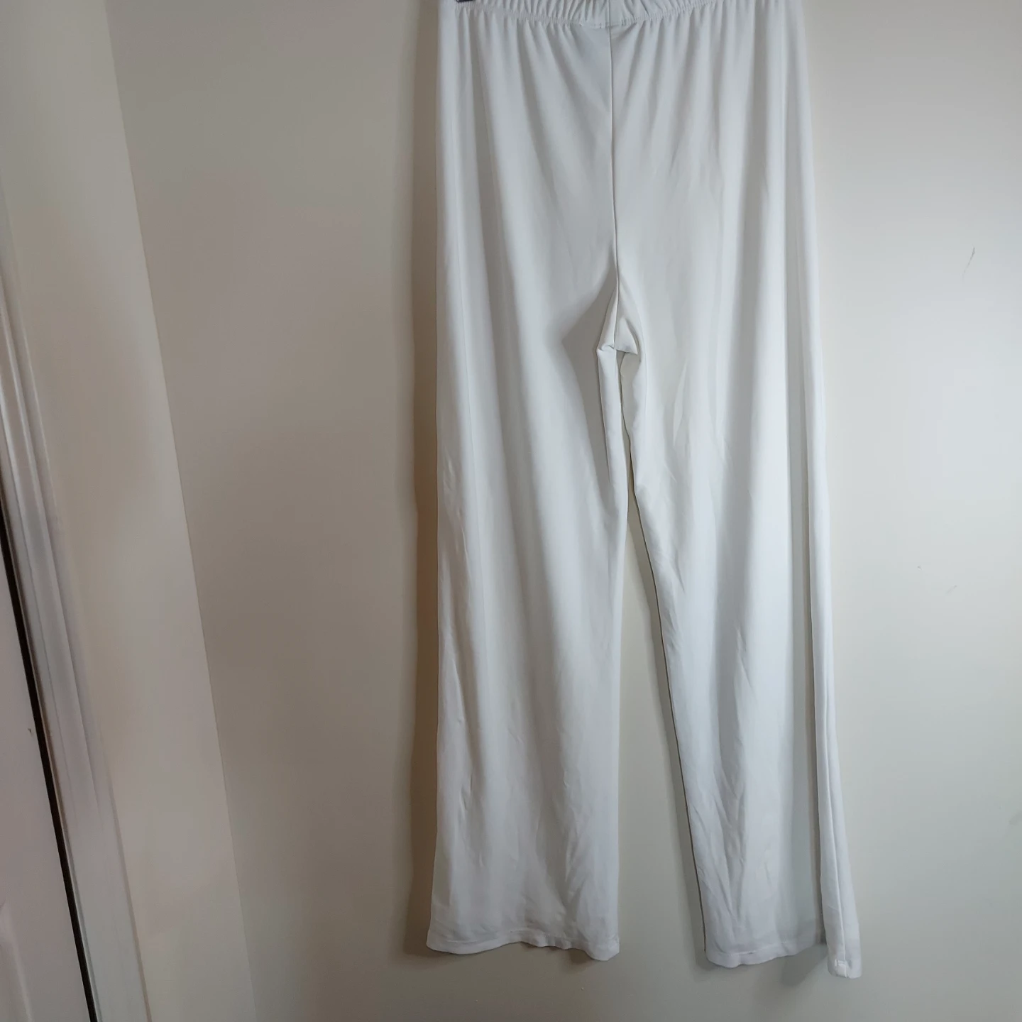 Frank Lyman White Wide Leg Pants Size 8 - photo 4