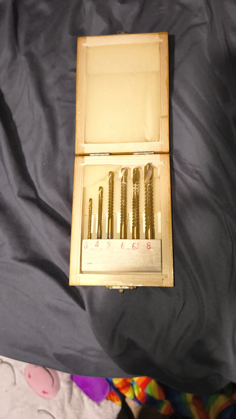 Set of 6 Wood Drill Bits
