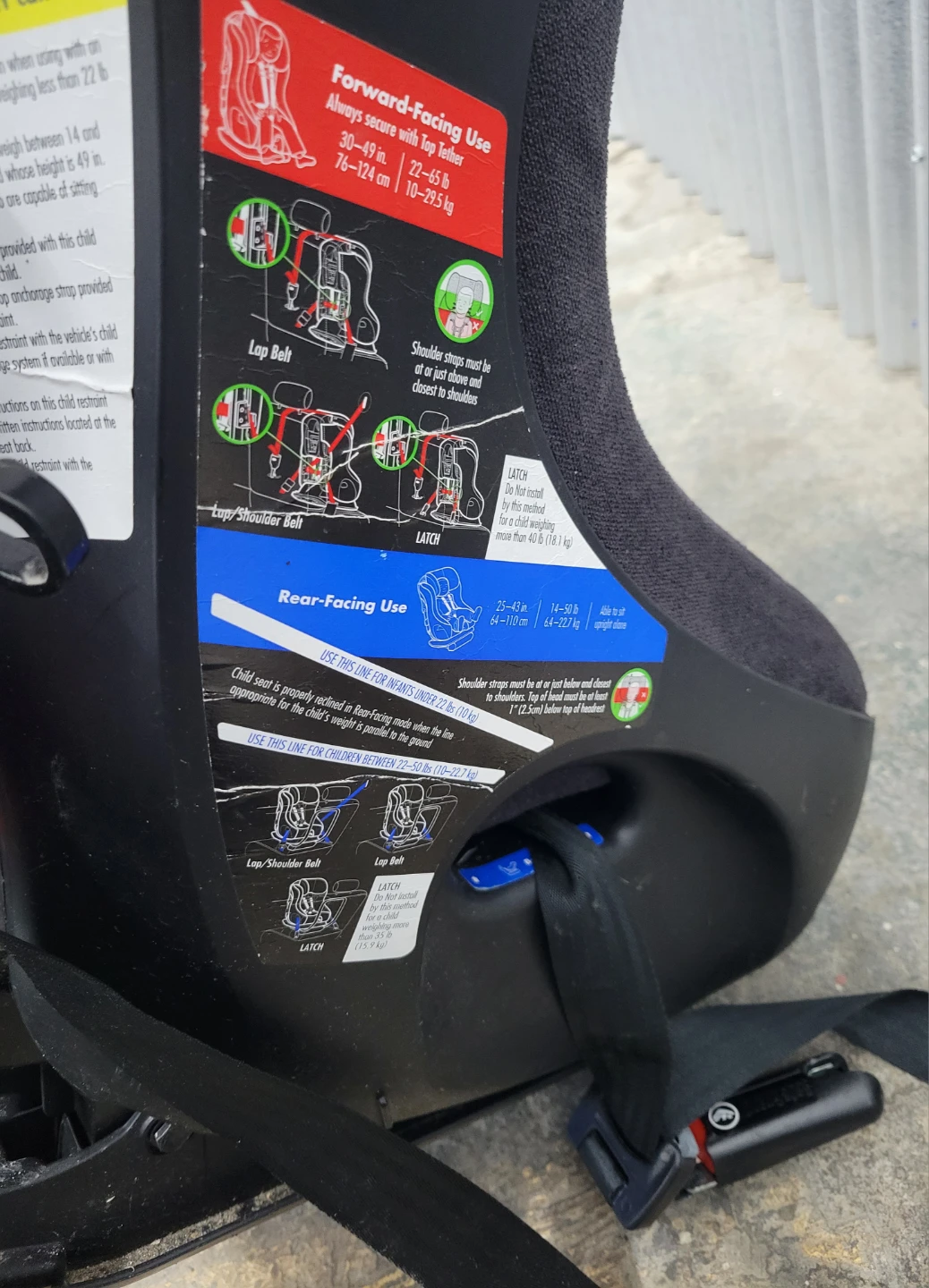 Clek FllO 2015 Convertible Car Seat - photo 4
