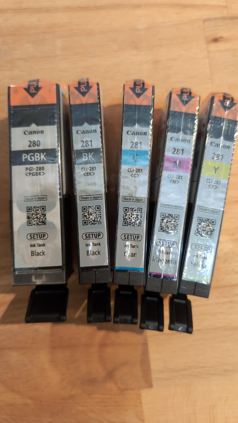Canon Pixma ts 702a INK Cartridges