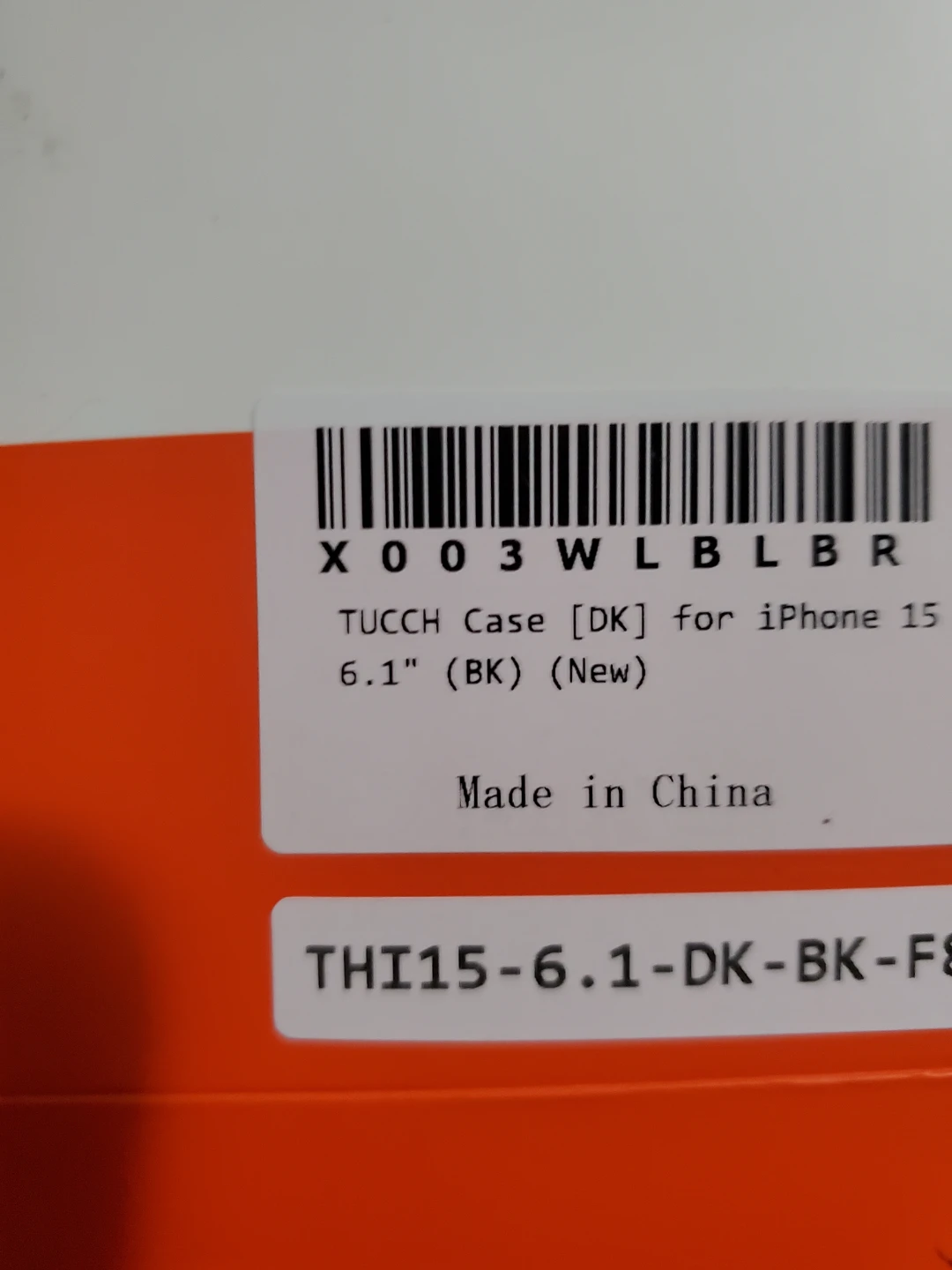 TUCC Case for iPhone 15 6.1" (Black) - photo 3