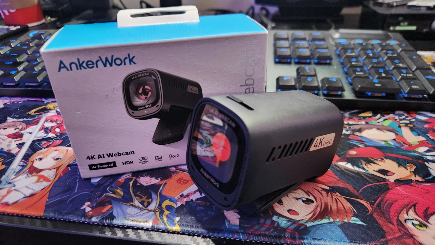 AnkerWork C310 4K AI Webcam