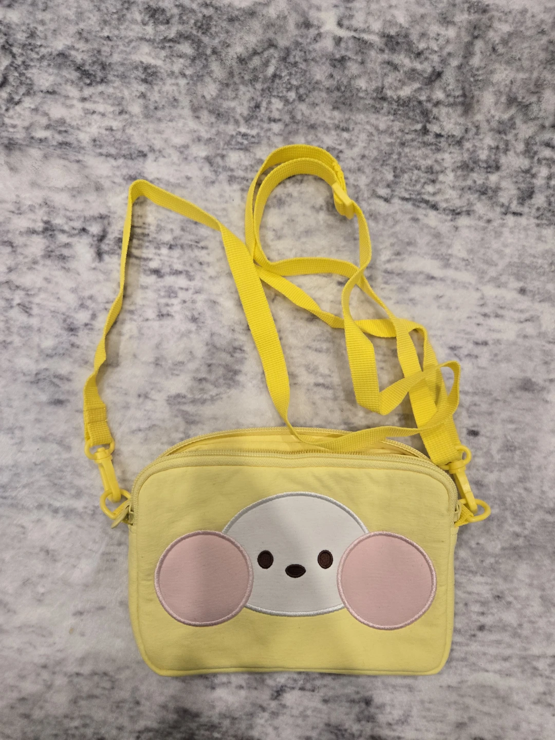Yellow BT21 Chimmy Crossbody Bag - photo 3