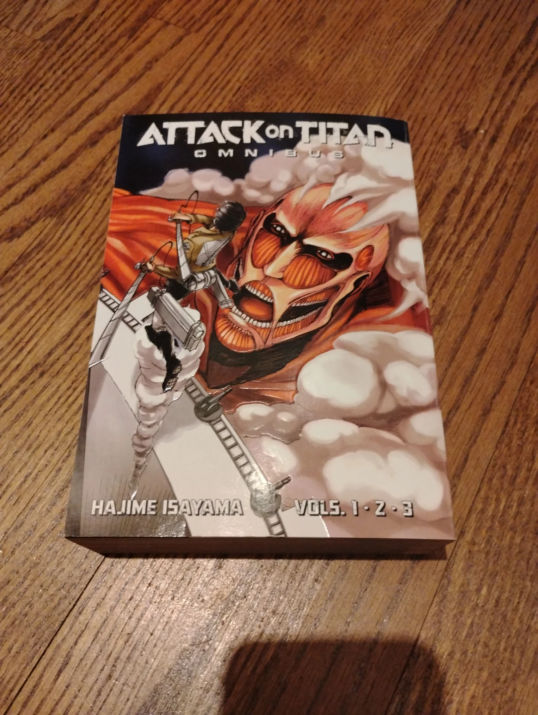 Attack on Titan Omnibus Volumes 1-3 Manga