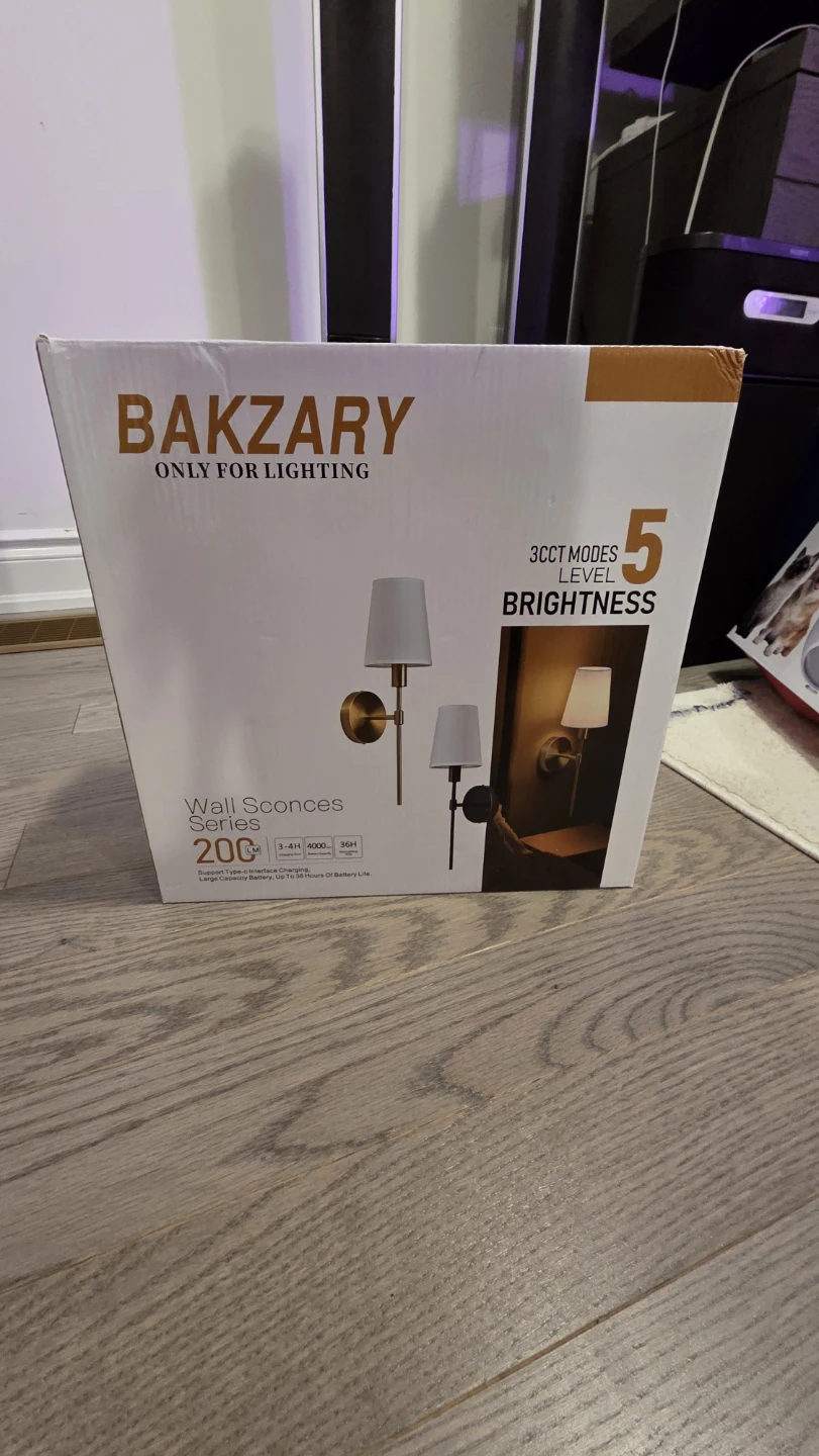 BAKZARY Wall Sconces Series 20G LED Lamps