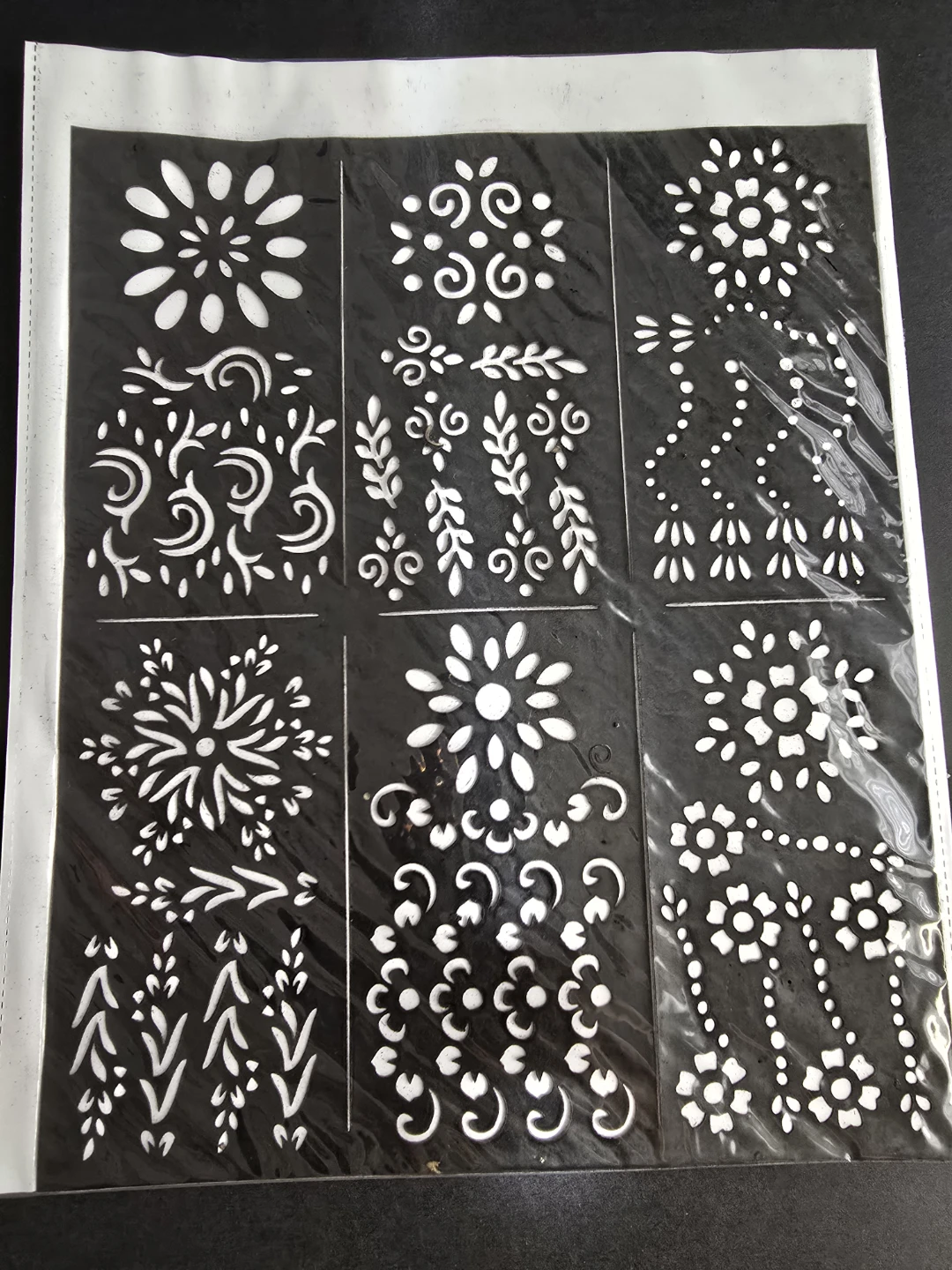 Henna Tattoo Stencil Sheets