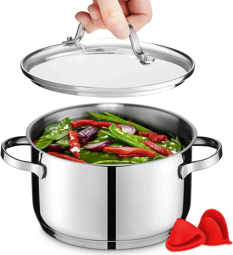 Gourmex Toughpan Induction Stock Pot 1.5 Qt