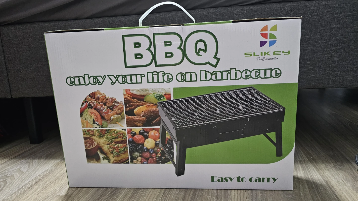 SLIK EY Portable BBQ Grill