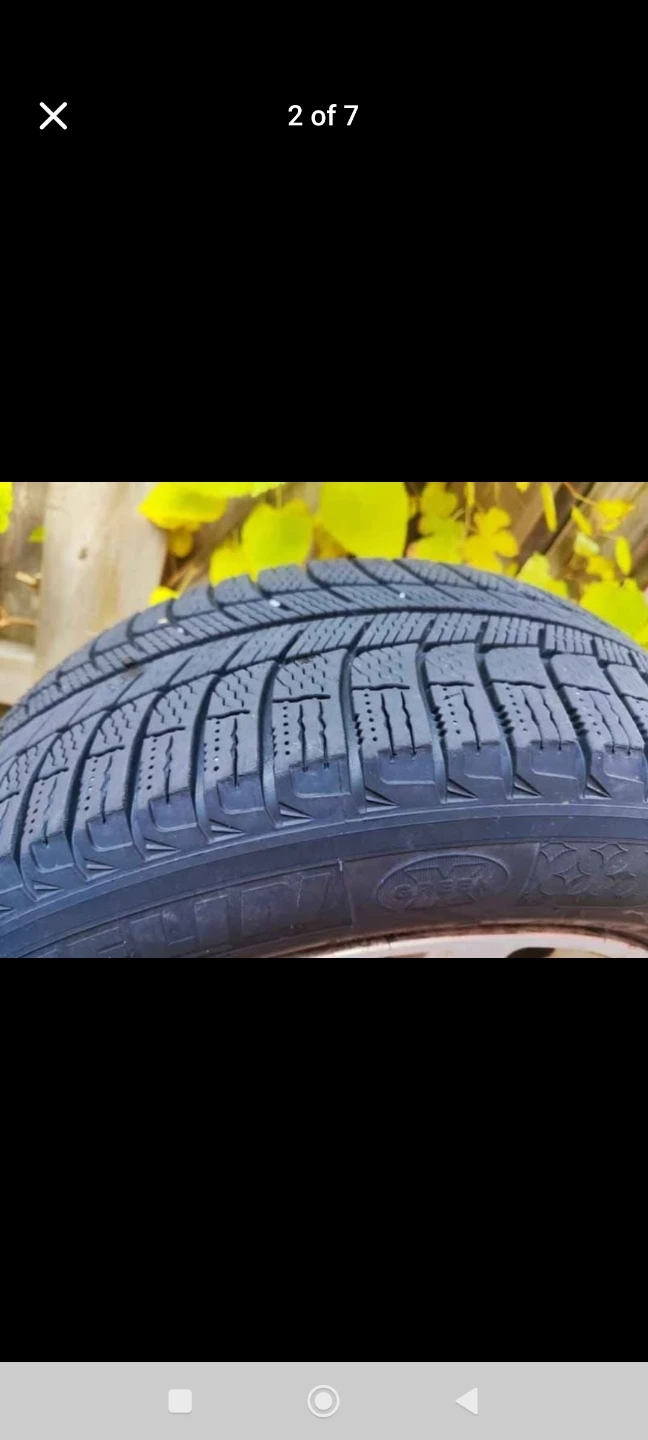 Michelin Winter Tires and Rims Set - photo 2