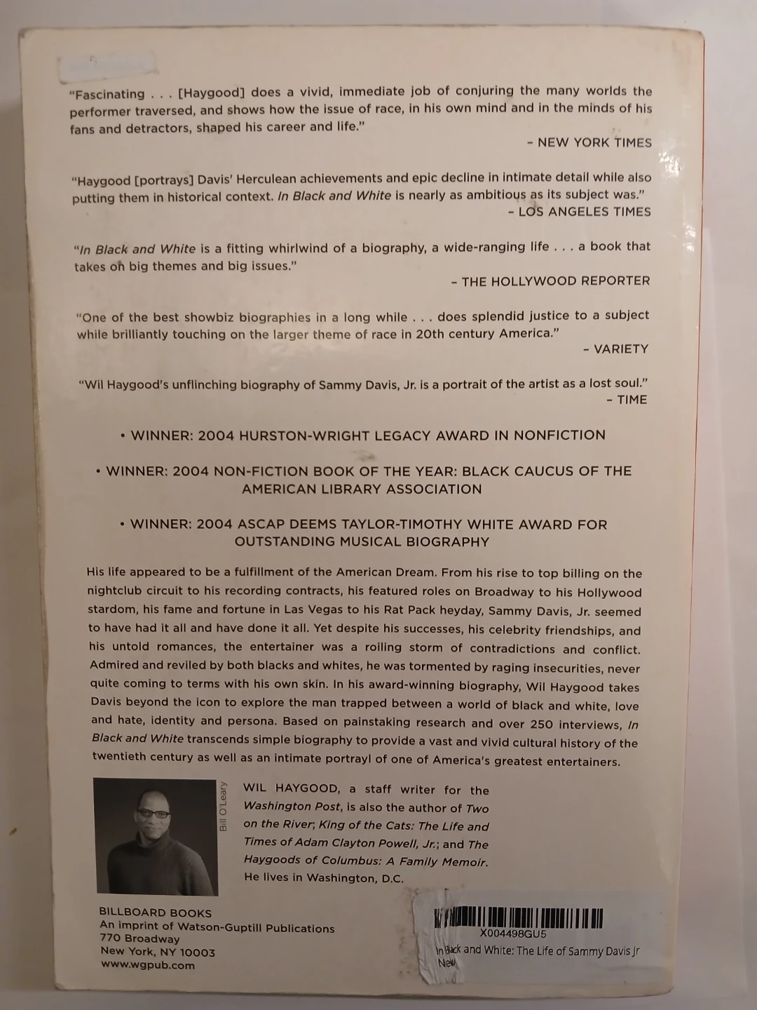 In Black and White: The Life of Sammy Davis, Jr. by Wil Haygood - photo 2