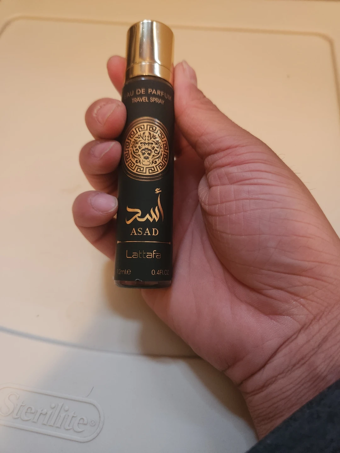 Lattafa Asad Eau de Parfum Travel Spray 12ml