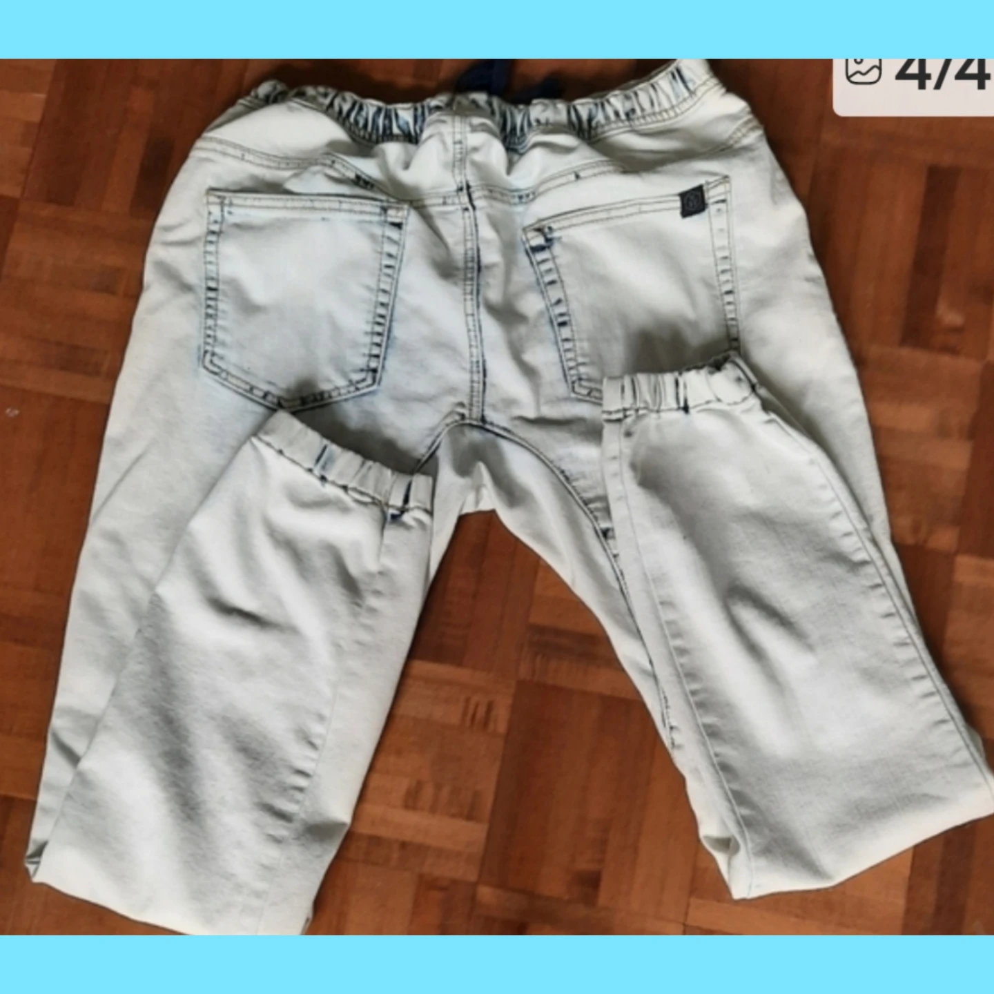 Men's Light Wash Jogger Pants - photo 2