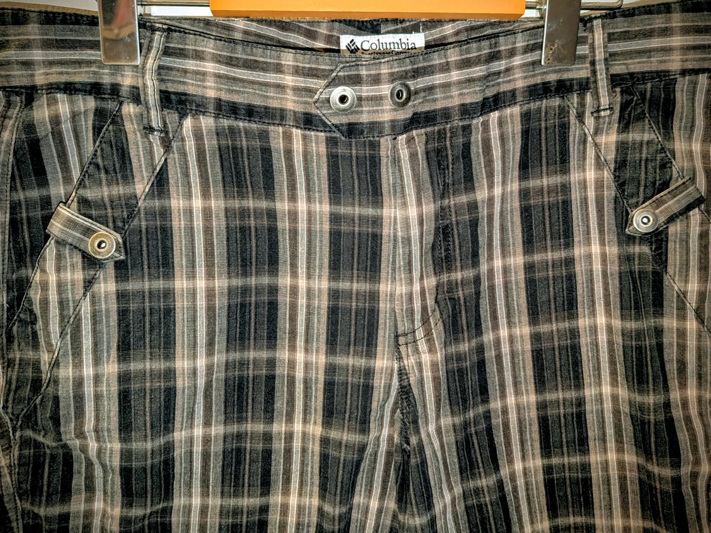 Columbia Plaid Shorts Medium NWOT - photo 2