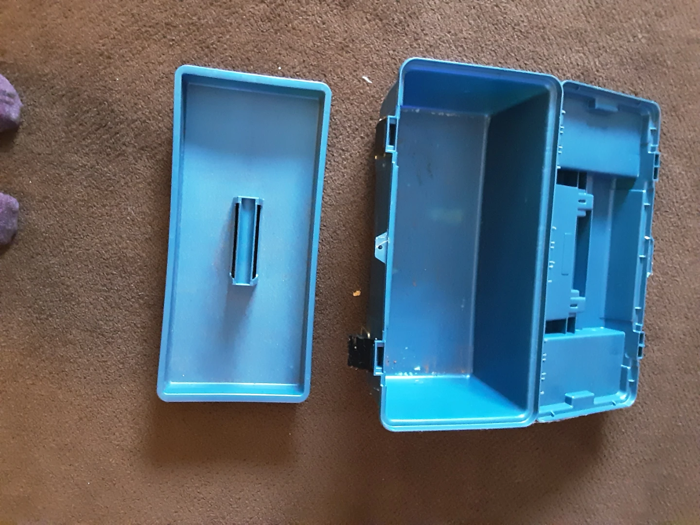 Assorted Tool Set with Blue Toolbox